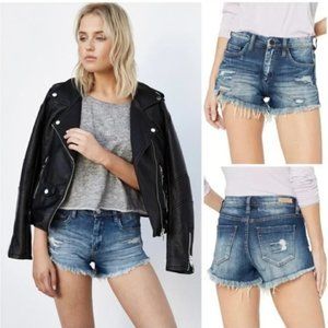 Blank NYC - Jean Cutoff Wedge Short - Size 29